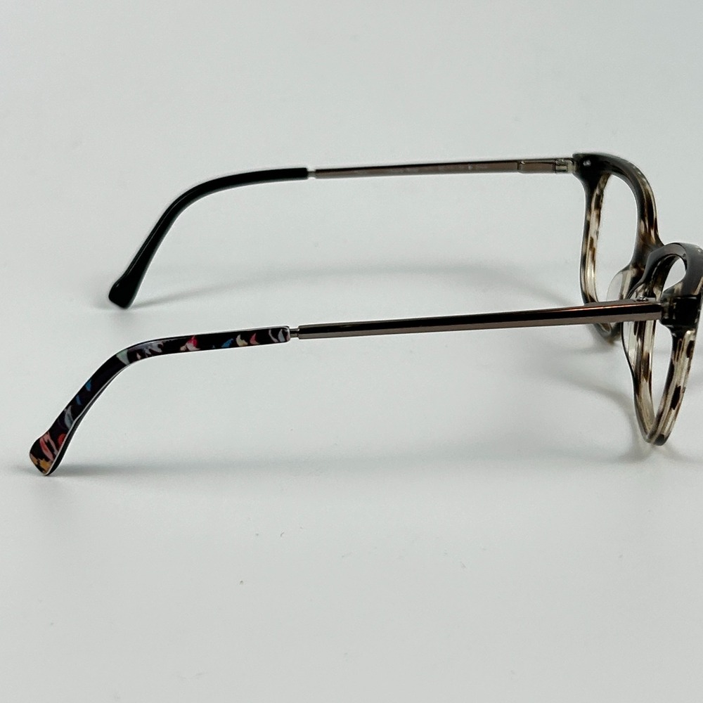 Vera Bradley Indiana Rose Tavia Womens Eyeglasses Brown Full Rim 52-18-135 mm - Picture 3 of 13